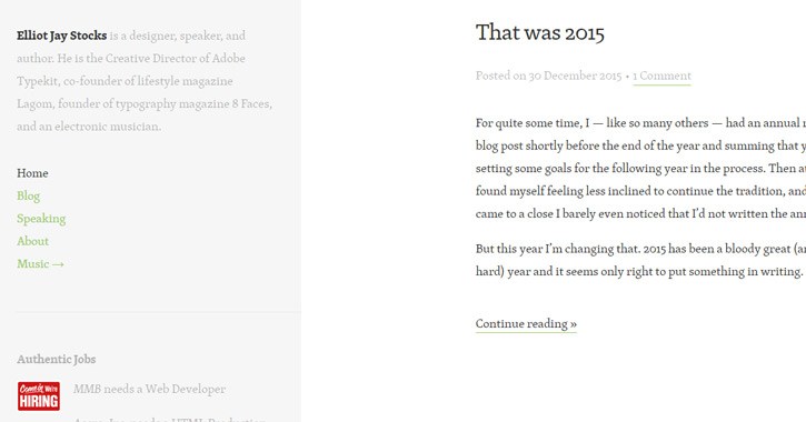 精選國外精挑細選的優秀網站設計欣賞