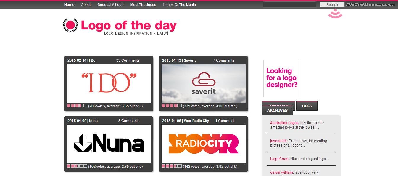 10個提供Logo設計靈感的創意網站分享