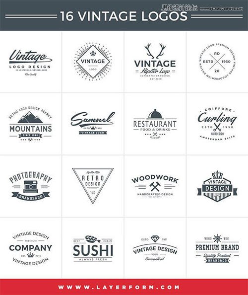 精挑細選的國外優質AI矢量素材下載