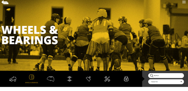 個性鮮明風格迥異的雙色網頁設計欣賞