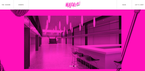 個性鮮明風格迥異的雙色網頁設計欣賞