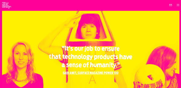 個性鮮明風格迥異的雙色網頁設計欣賞