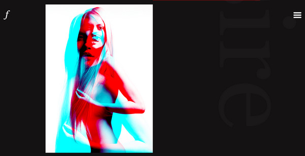 個性鮮明風格迥異的雙色網頁設計欣賞