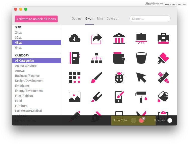 設(shè)計(jì)師必須知道的圖標(biāo)管理工具分享