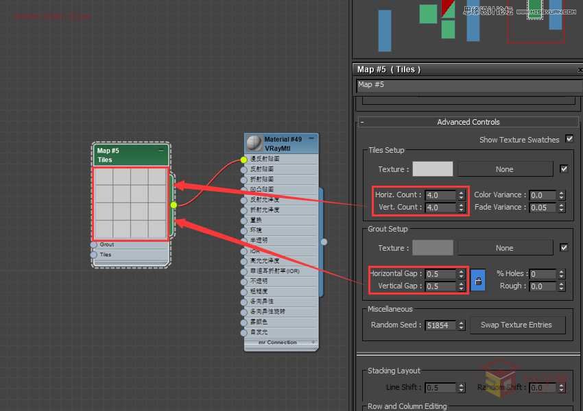 3DMAX使用平鋪貼圖制作馬賽克拼花效果