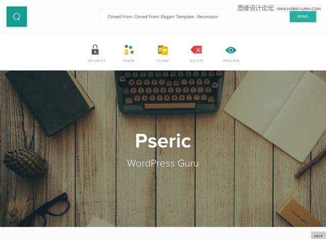 2015-10-26_1012.png 快速打造美觀實用的線上個人簡歷網站