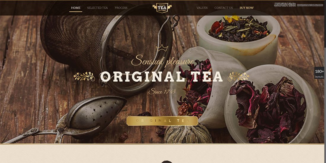 精選國外絢麗的作品展示頁設計欣賞