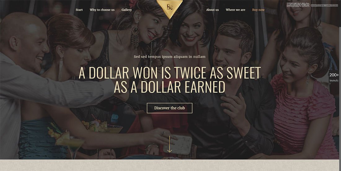 精選國外絢麗的作品展示頁設計欣賞