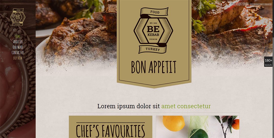 精選國外絢麗的作品展示頁設計欣賞