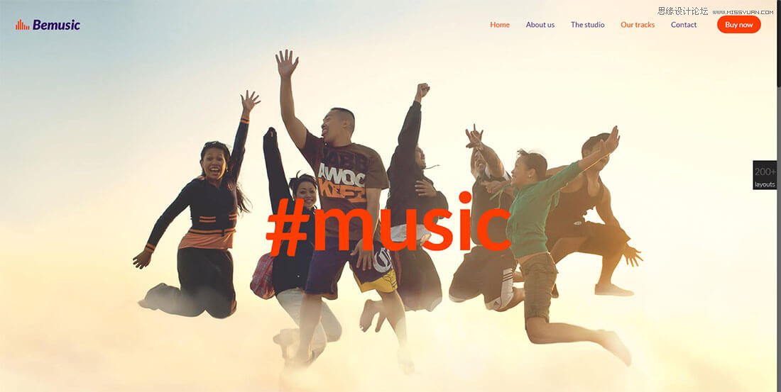 精選國外絢麗的作品展示頁設計欣賞