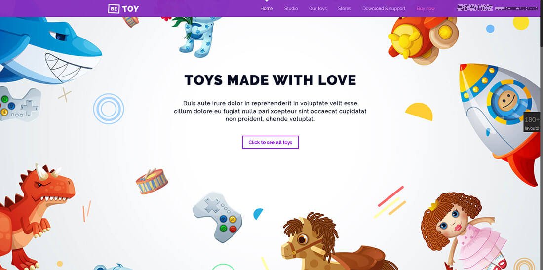 精選國外絢麗的作品展示頁設計欣賞