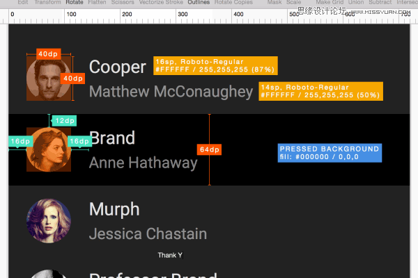 13個好用到令人震驚的Sketch插件