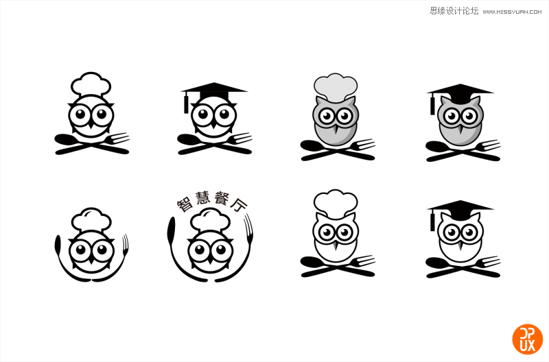 大眾點評智慧餐廳Logo設計全過程總結