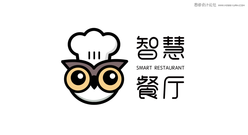 大眾點評智慧餐廳Logo設計全過程總結