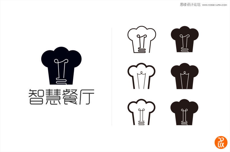 大眾點評智慧餐廳Logo設計全過程總結