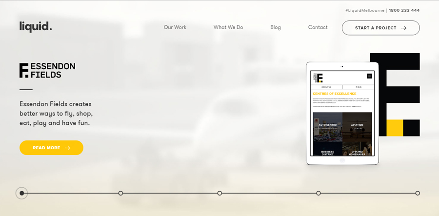 國外優秀的設計機構官方網站設計欣賞