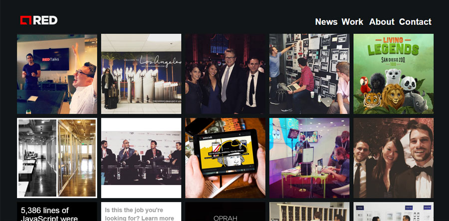 國外優秀的設計機構官方網站設計欣賞