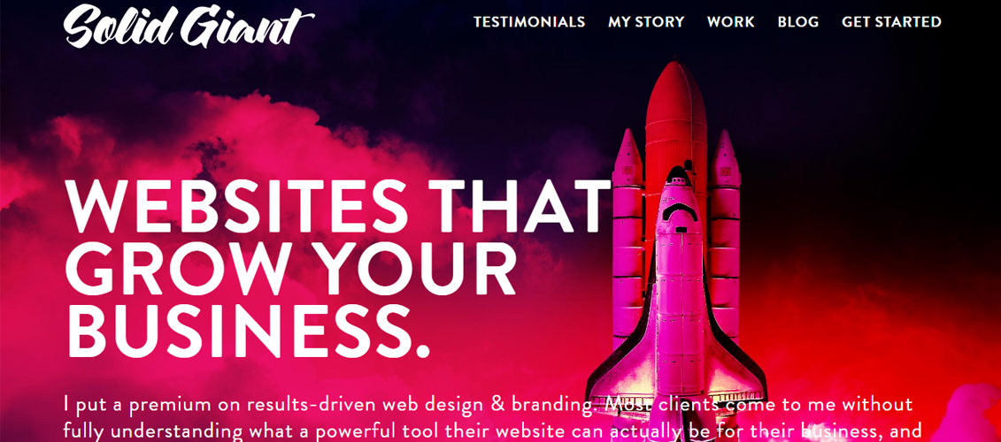 精選活潑大氣的粉色系網頁設計欣賞