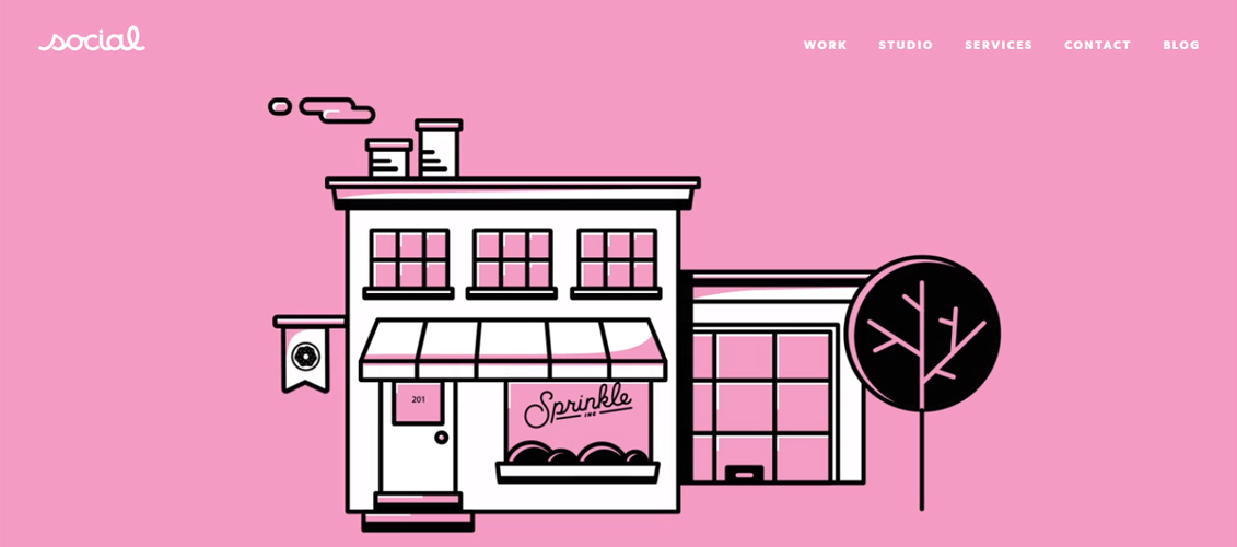 精選活潑大氣的粉色系網頁設計欣賞