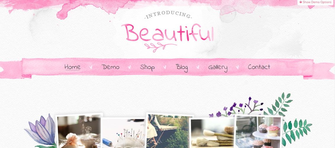 精選活潑大氣的粉色系網頁設計欣賞