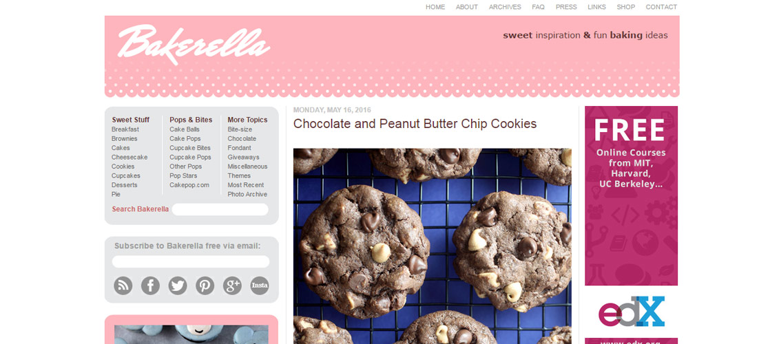 精選活潑大氣的粉色系網頁設計欣賞