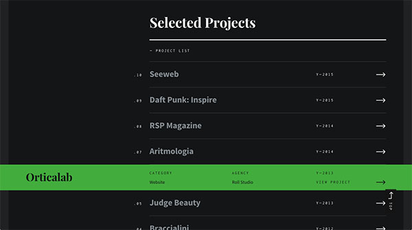 精選國外布局獨特的優秀網頁設計欣賞