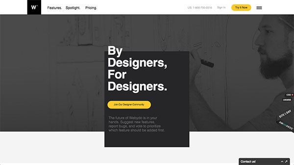 精選國外布局獨特的優秀網頁設計欣賞