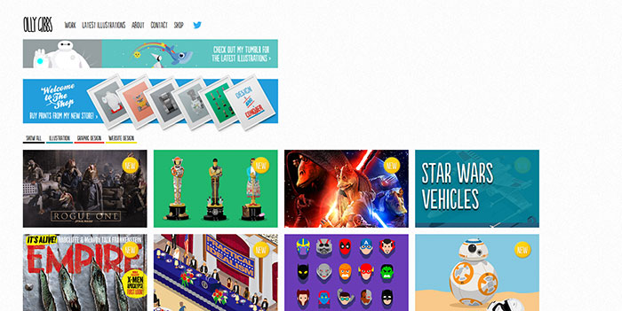 創(chuàng)意爆棚的設(shè)計(jì)作品展示網(wǎng)站設(shè)計(jì)欣賞