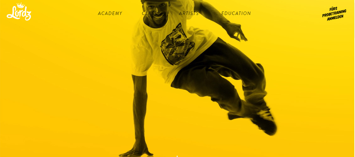 精選國外以黃色調(diào)為主的網(wǎng)頁設(shè)計欣賞