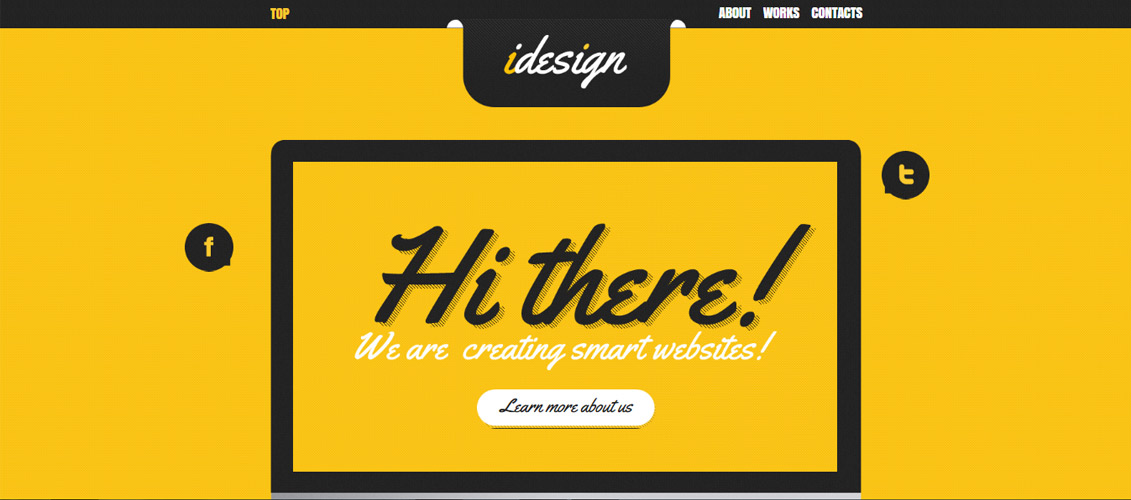 精選國外以黃色調(diào)為主的網(wǎng)頁設(shè)計(jì)欣賞