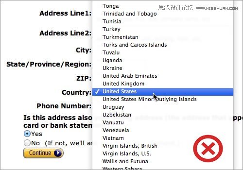 如何設計出優雅大氣的網頁選擇菜單