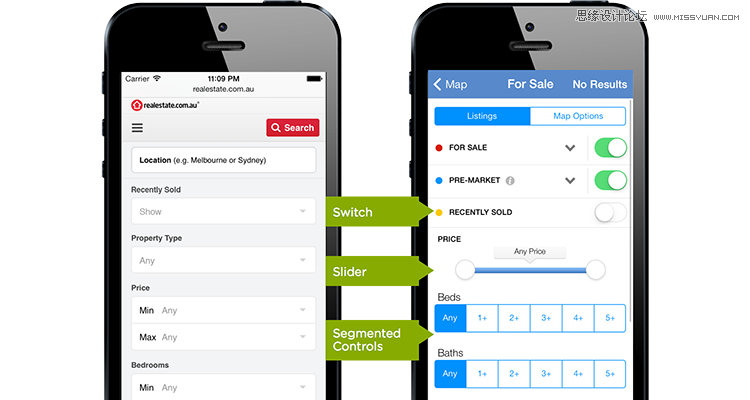 如何設計出優雅大氣的網頁選擇菜單