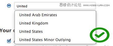 如何設計出優雅大氣的網頁選擇菜單