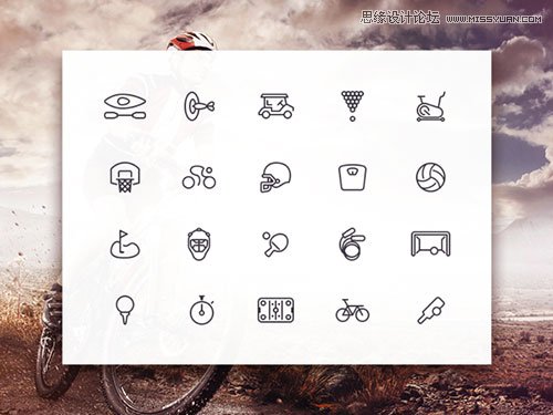 13組國外優質的體育圖標素材免費下載