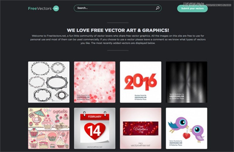 20個國外優質的矢量圖免費下載網站