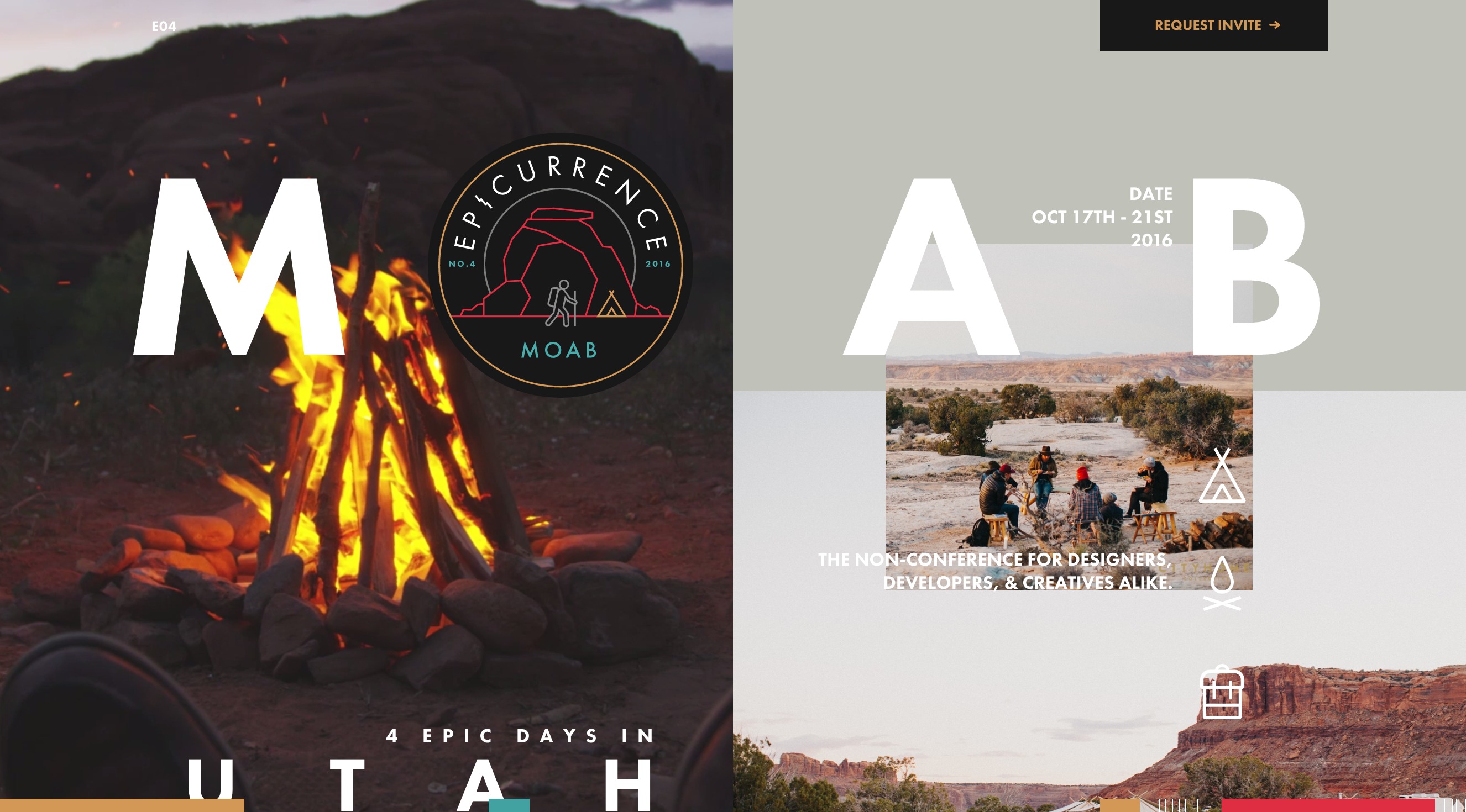 國外創(chuàng)意的會議和活動類網(wǎng)頁設(shè)計欣賞