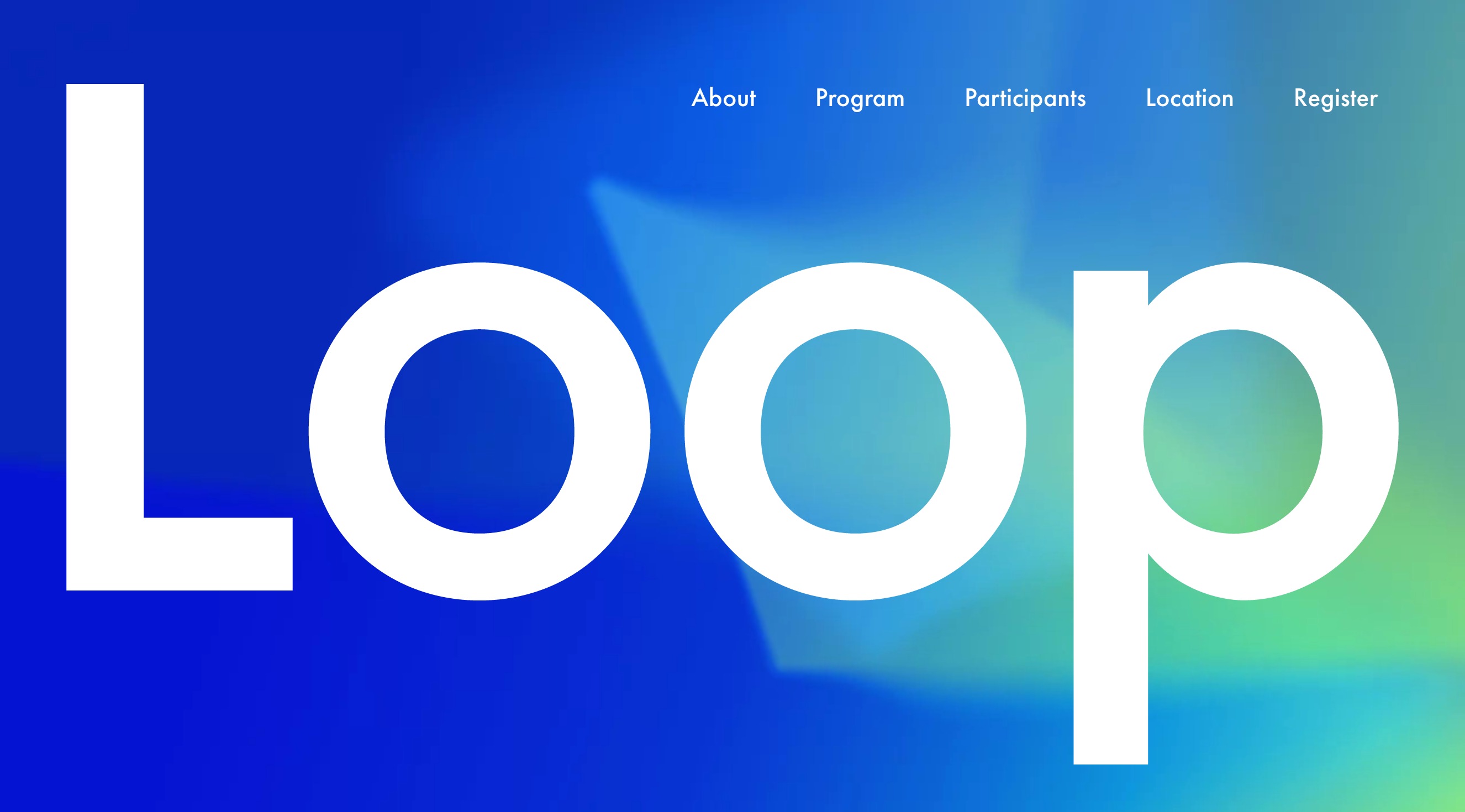 國外創(chuàng)意的會議和活動類網(wǎng)頁設(shè)計欣賞