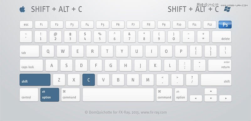 史上最全面的PS快捷鍵圖文使用指南