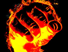 Photoshop��������ȼ����Ч��ȭ�^Ч��