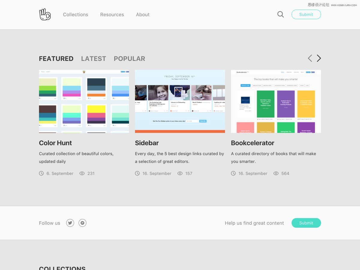 2016年10月國外設計圈實用干貨資源分享