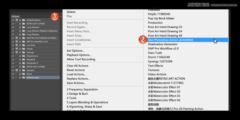 Photoshop簡單3種方法制作動態的下雨效果