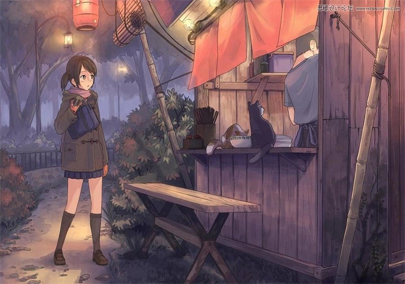 Photoshop簡單3種方法制作動態的下雨效果