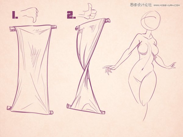 繪畫師如何學(xué)習(xí)繪制女性形象效果