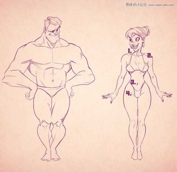 繪畫師如何學(xué)習(xí)繪制女性形象效果