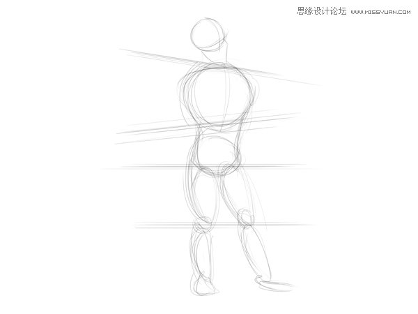 繪畫師應該如何畫好卡通人物的身體