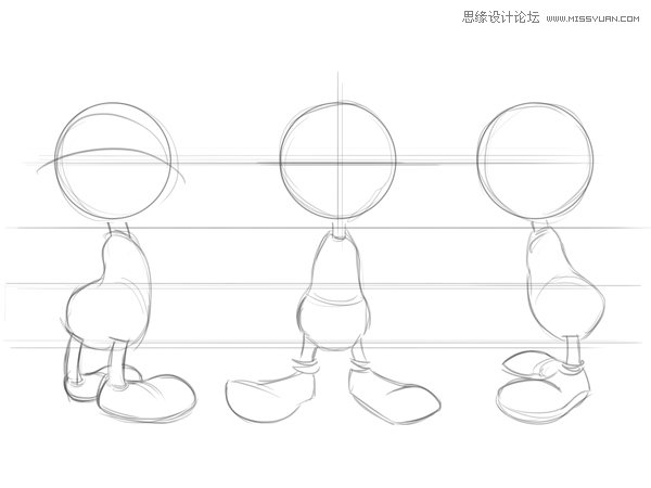繪畫師應該如何畫好卡通人物的身體