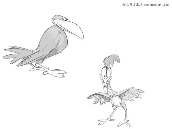 繪畫師應該如何畫好卡通人物的身體