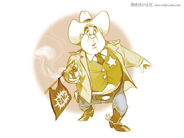 繪畫師應該如何畫好卡通人物的身體