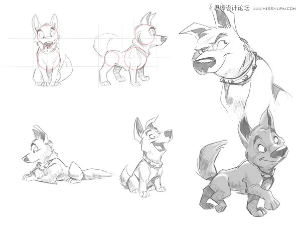 繪畫師應該如何畫好卡通人物的身體