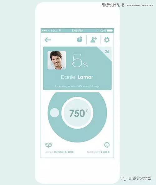 5種UI設計中實用APP導航菜單設計方案
